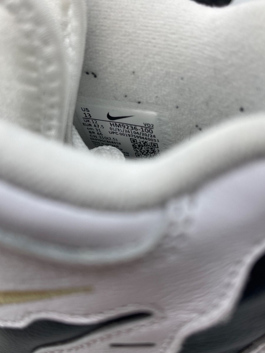 Nike Air DT Max '96 Colorado Away White Black 13 (Moderately Worn Pre-Owned)NikeWhite/Black/Vegas Gold - Image 8