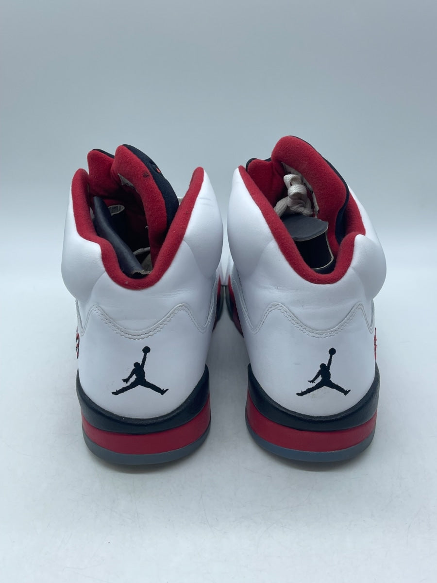 Jordan 5 Retro Fire Red Black Tongue (2013) 14 (Moderately Worn Pre-Owned) - Image 3