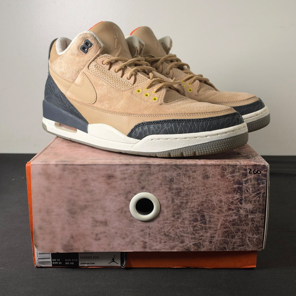 Jordan 3 Retro JTH Bio Beige (Size 13) - Image 1