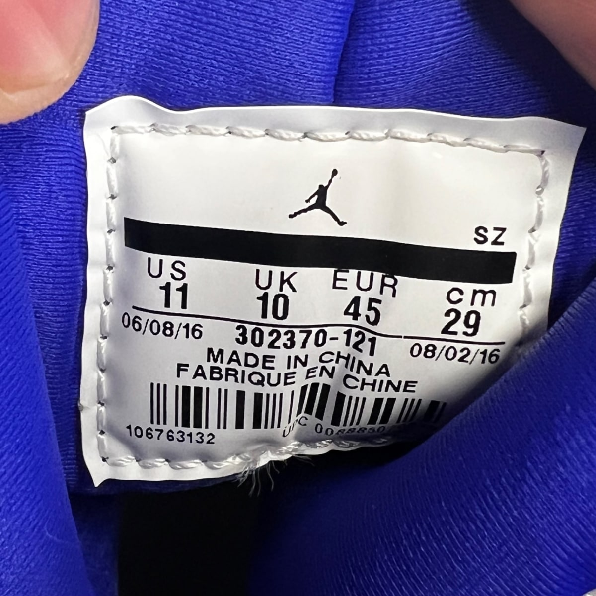 Jordan 9 Retro Kobe Bryant PE 11 (Lightly Worn Pre-Owned)JordanWhite/Concord-Tour Yellow - Image 7