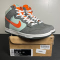Nike Dunk High 'Dark Army Orange Blaze' (Size 10) - Image 1