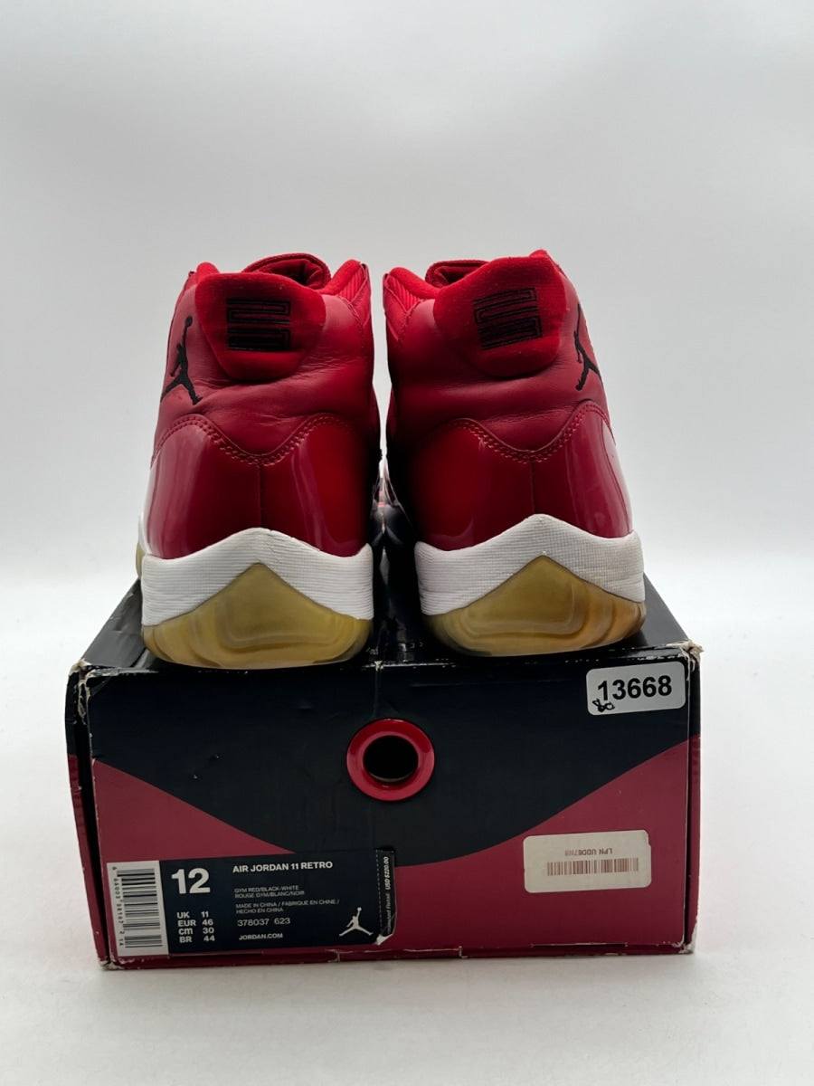 Jordan 11 Retro Win Like 96 12 (Moderately Worn Pre-Owned)JordanGym Red/Black-White - Image 5