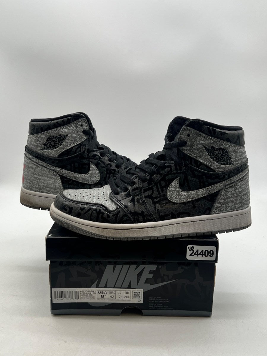 Jordan 1 Retro High OG Rebellionaire (Size 8.5) - Image 1