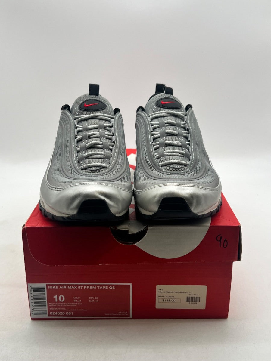 Nike Air Max 97 Tape Silver Bullet 10 (Moderately Worn Pre-Owned) - Image 2