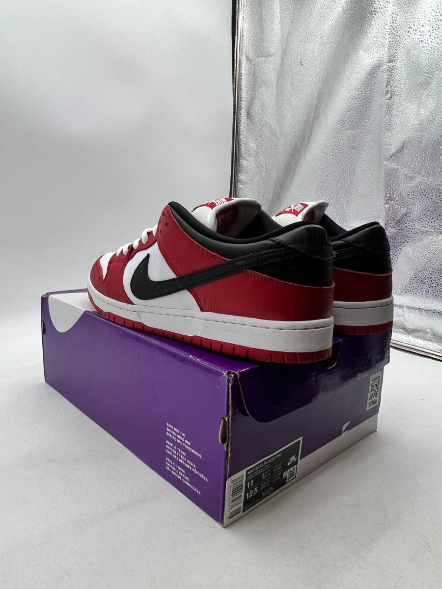 Nike SB Dunk Low Pro J-Pack Chicago 11 (Moderately Worn Pre-Owned)NikeVarsity Red/Black-White - Image 6