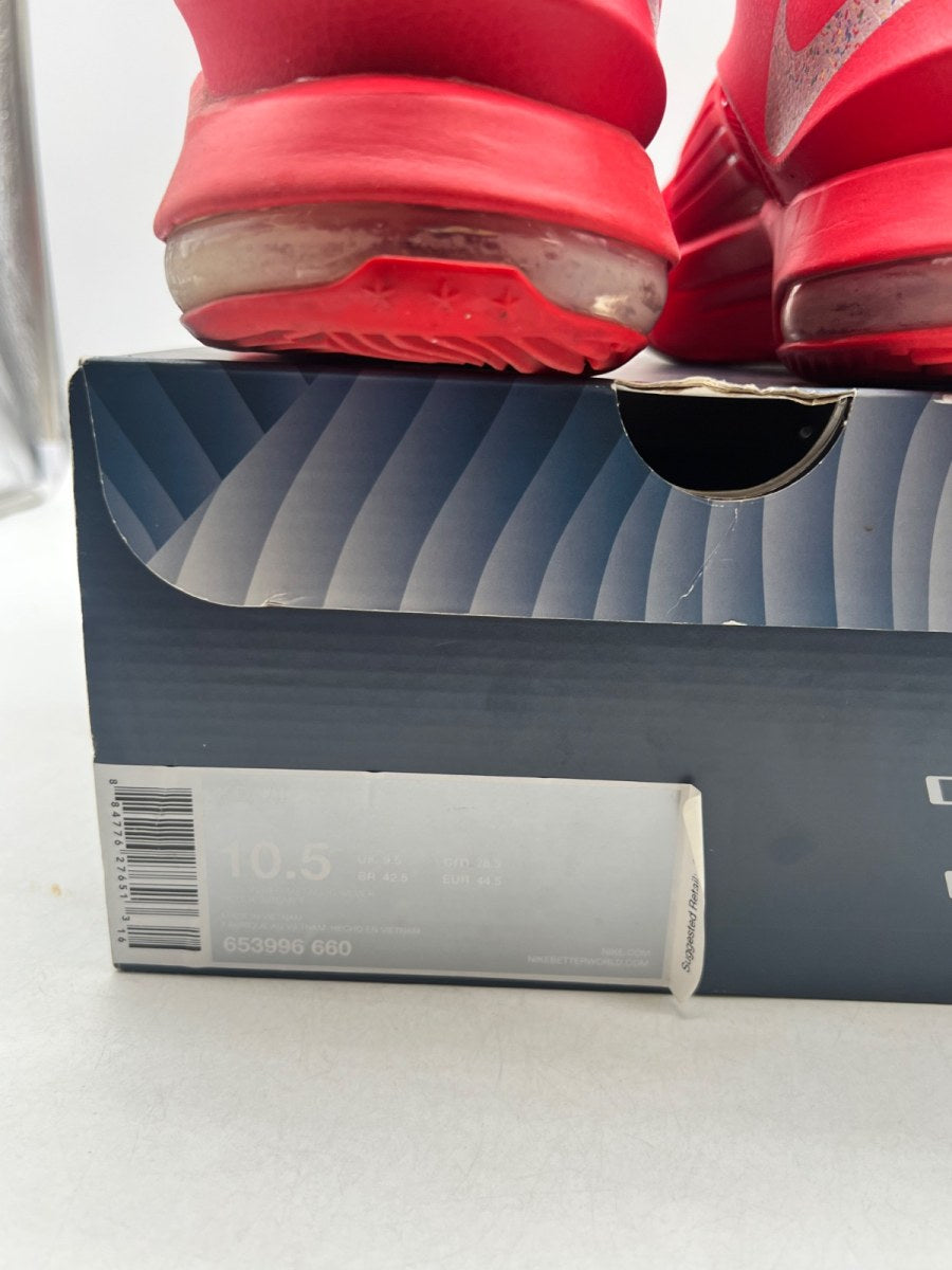Nike KD 7 Global Game 10.5 (Moderately Worn Pre-Owned)NikeAction Red/Metallic Silver - Image 6