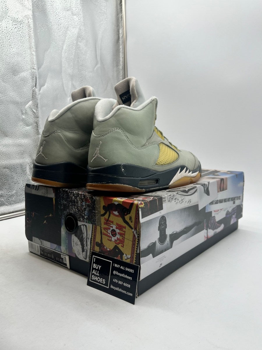 Jordan 5 Retro Jade Horizon 10.5 (Heavily Worn Pre-Owned) - Image 5