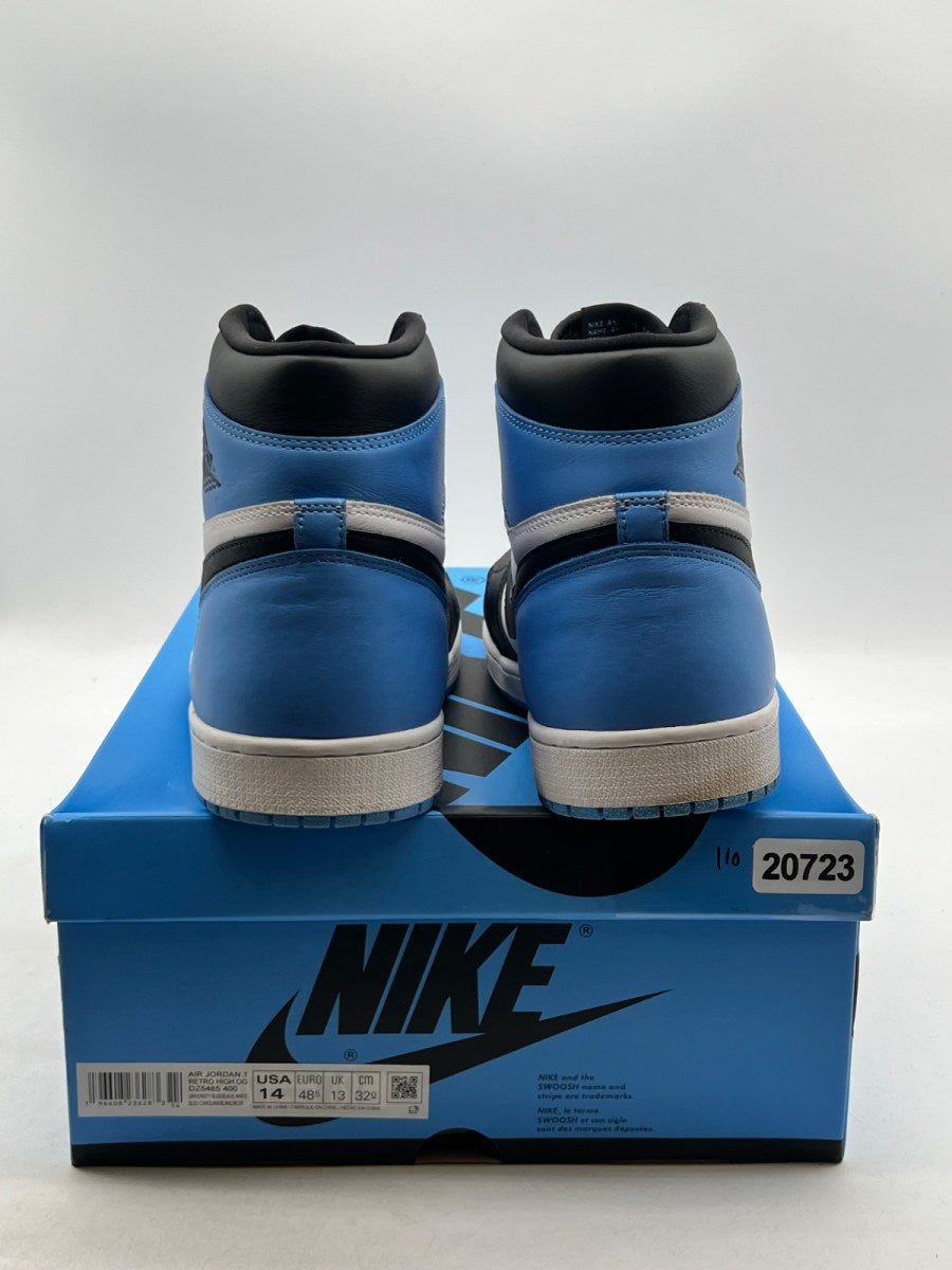 Jordan 1 Retro High OG UNC Toe 14 (Lightly Worn Pre-Owned) - Image 5