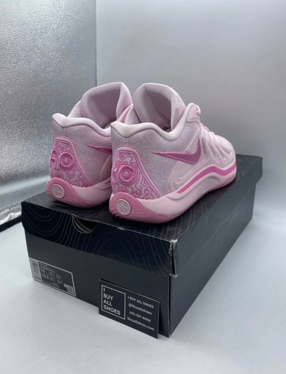 Nike KD 17 NRG Aunt Pearl 12 (Moderately Worn Pre-Owned)NikePink Foam/Beyond Pink - Image 3