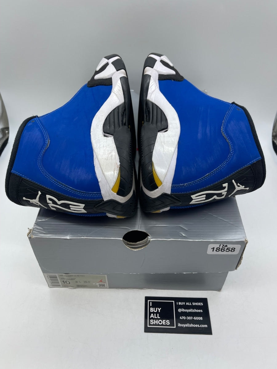 Jordan 14 Retro Laney (2023) 10 (Moderately Worn Pre-Owned) - Image 6