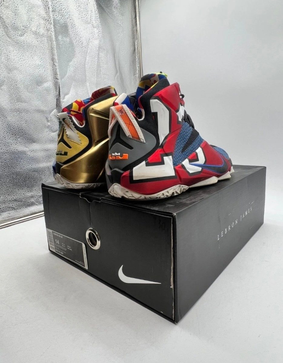 Nike LeBron 12 What the LeBron 14 (Moderately Worn Pre-Owned)NikeMulti-Color/Phantom-Multi-Color - Image 5