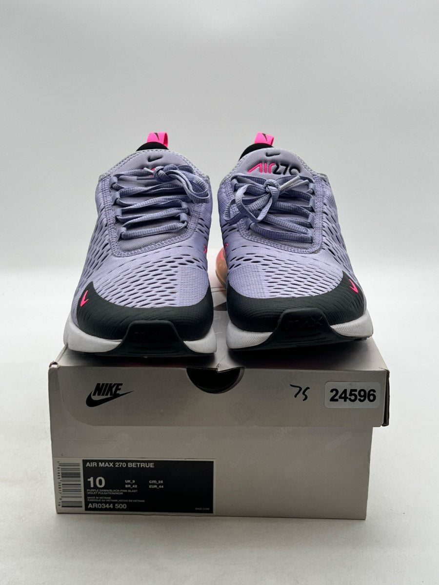 Nike Air Max 270 Betrue (2018) 10 (Lightly Worn Pre-Owned)NikePurple Dawn/Black-Pink Blast-Multi-Color - Image 2