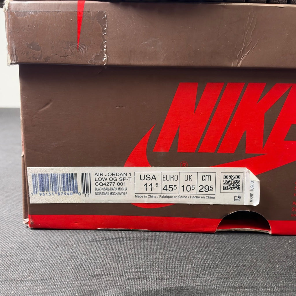 Jordan 1 Retro Low OG SP Travis Scott Mocha (Size 11.5) - Image 4