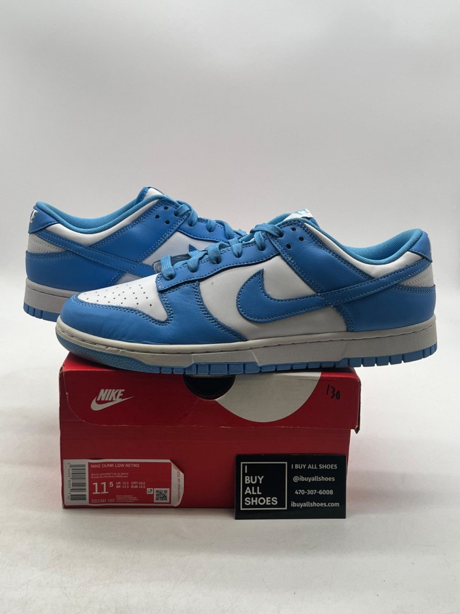 Nike Dunk Low UNC (2021) 11.5 (Lightly Worn Pre-Owned) - Image 1