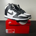 Nike Dunk High Panda Black White (2021/2024) 13 (Lightly Worn Pre-Owned)NikeWhite/Black-Total Orange - Image 1