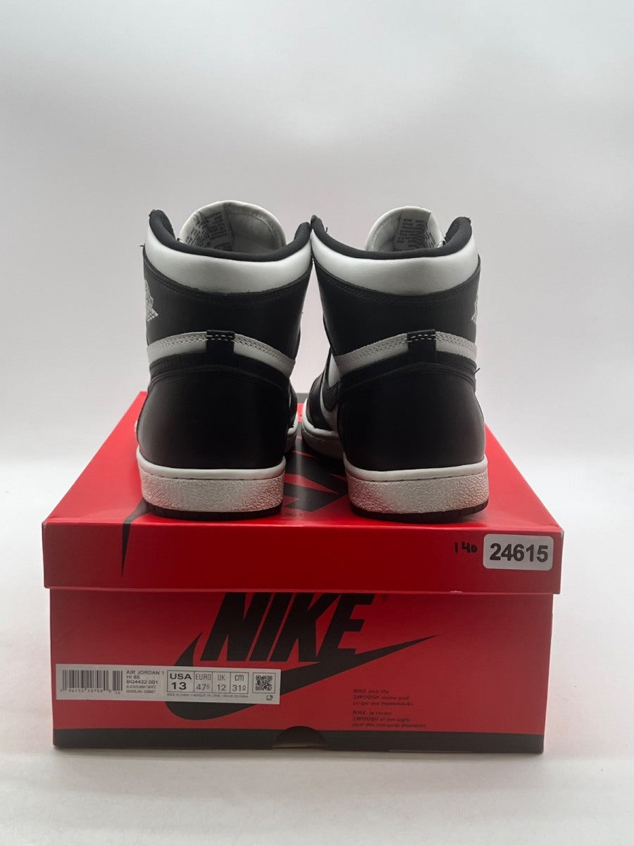 Jordan 1 Retro High '85 Black White (2023) 13 (Moderately Worn Pre-Owned)JordanBlack/Summit White - Image 5