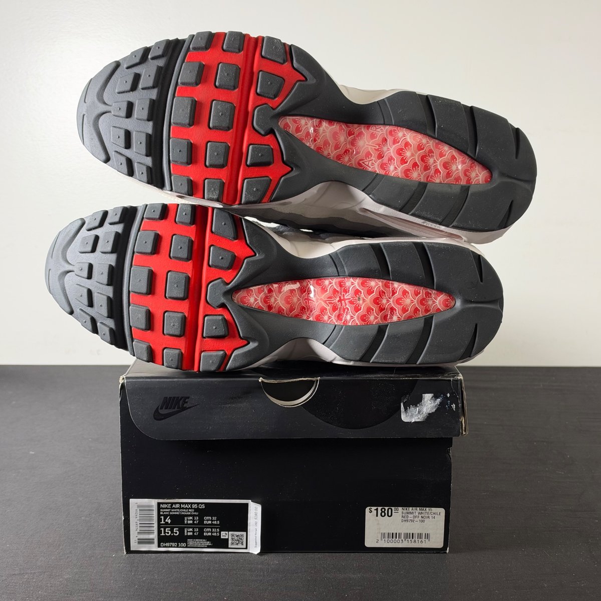 Nike Air Max 95 Smoke Grey (Size 14) - aux