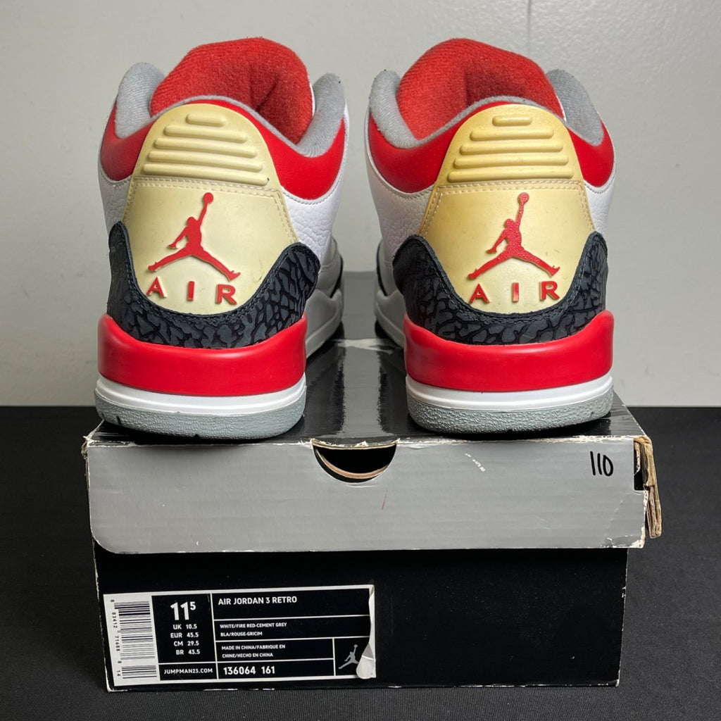 Jordan 3 Retro Fire Red (2007) (Size 11.5) - Image 4