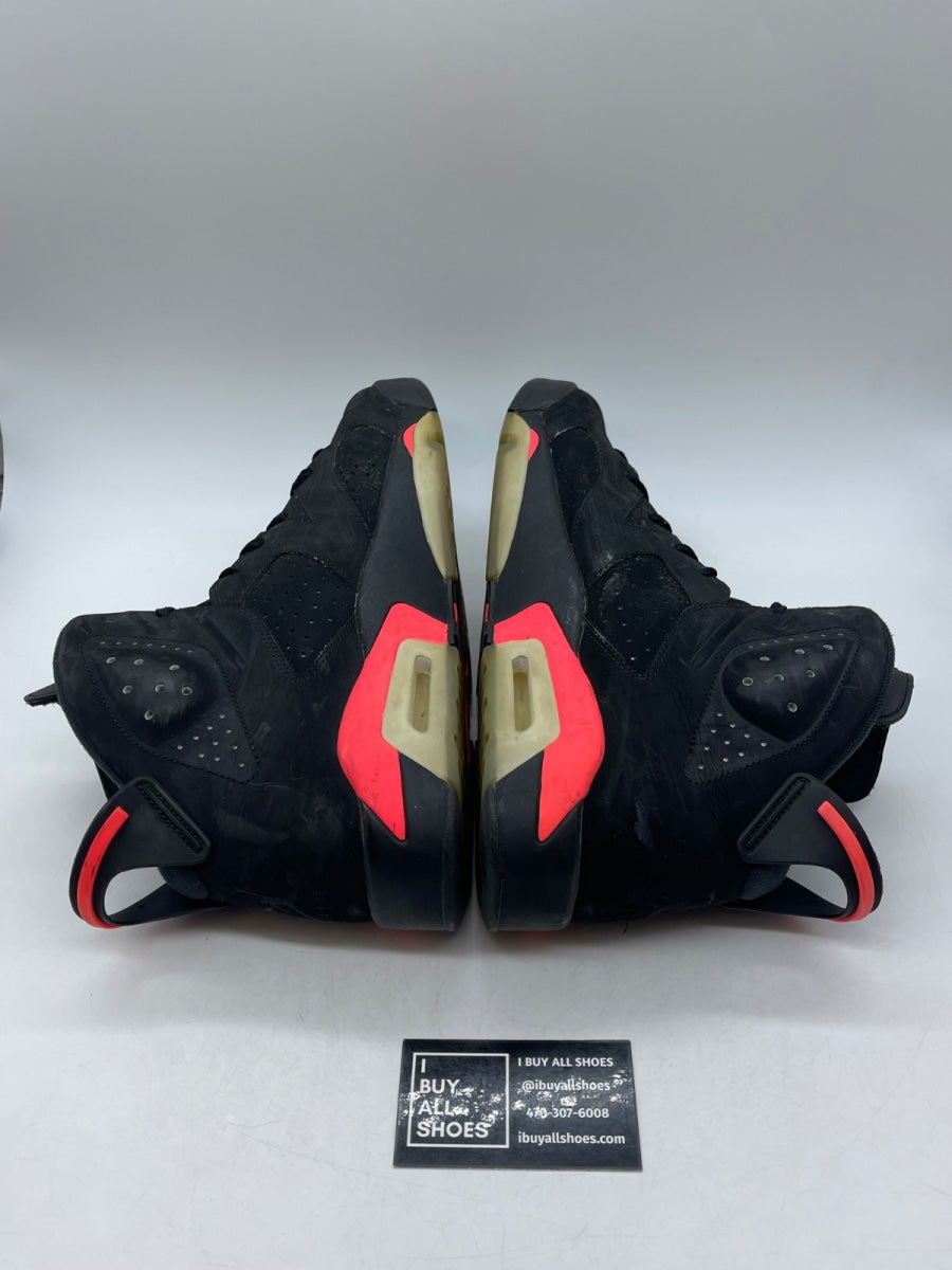 Jordan 6 Retro Black Infrared (2019) 13 (Heavily Worn Pre-Owned) - Image 6