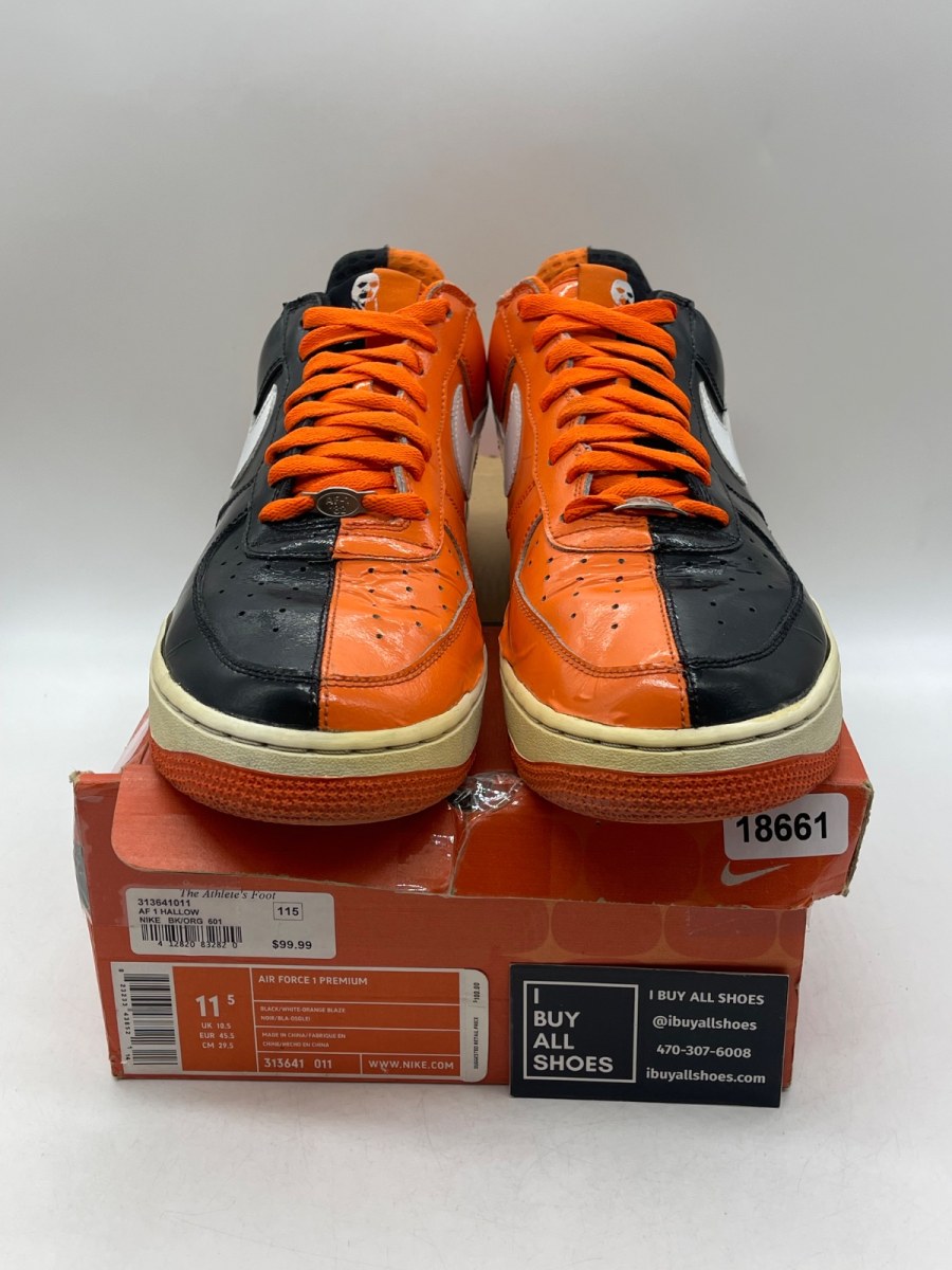 Nike Air Force 1 Low Halloween (2005) 11.5 (Heavily Worn Pre-Owned) - Image 2