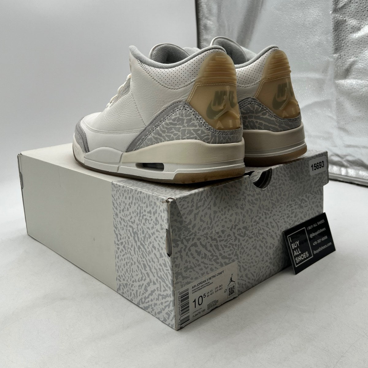 Jordan 3 Retro Craft Ivory - Image 4