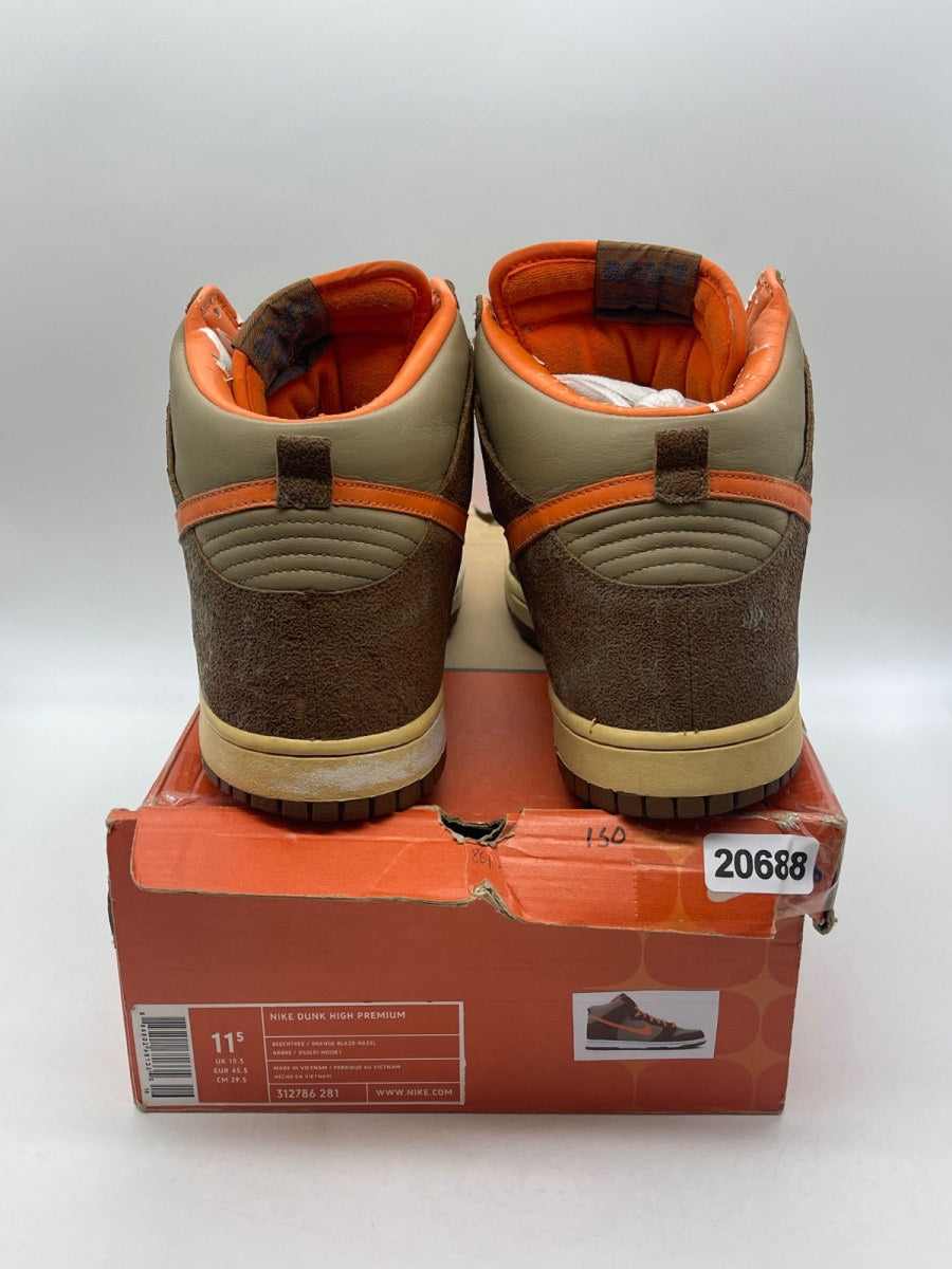 Nike Fantastic 4 x Dunk High Premium 'The Thing' 11.5 (Moderately Worn Pre-Owned) - Image 3