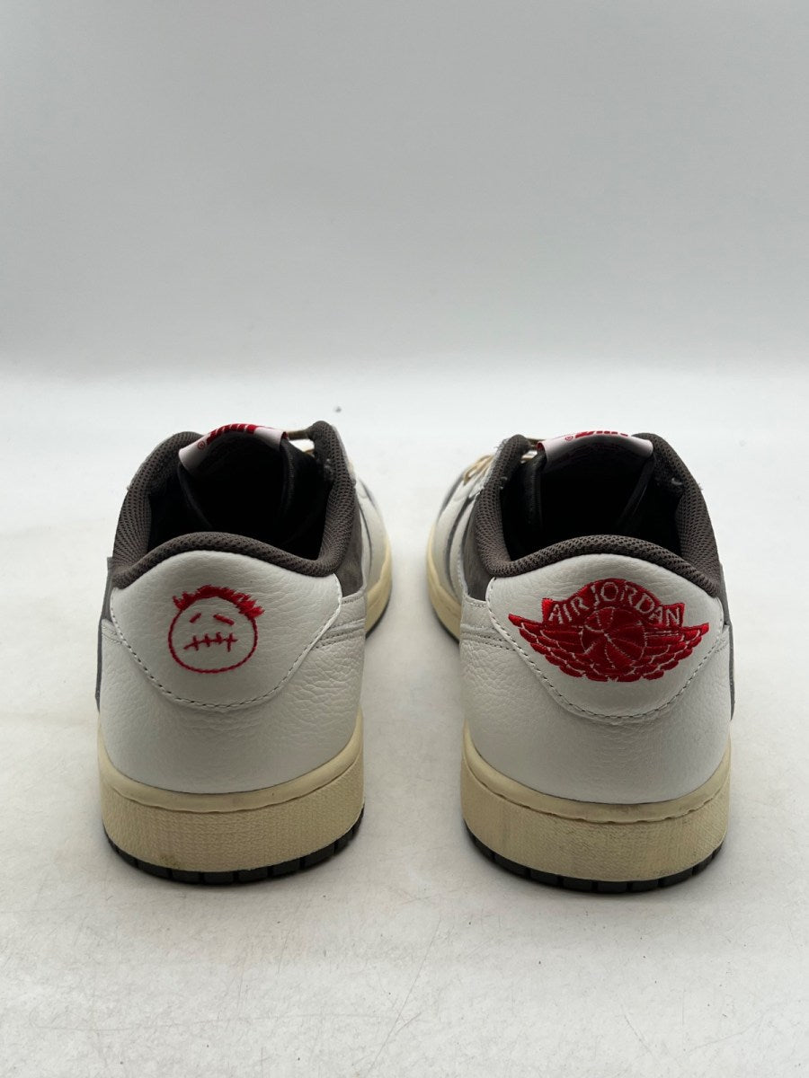 Jordan 1 Retro Low OG SP Travis Scott Reverse Mocha 13 (Lightly Worn Pre-Owned)JordanSail/University Red-Ridgerock - Image 5