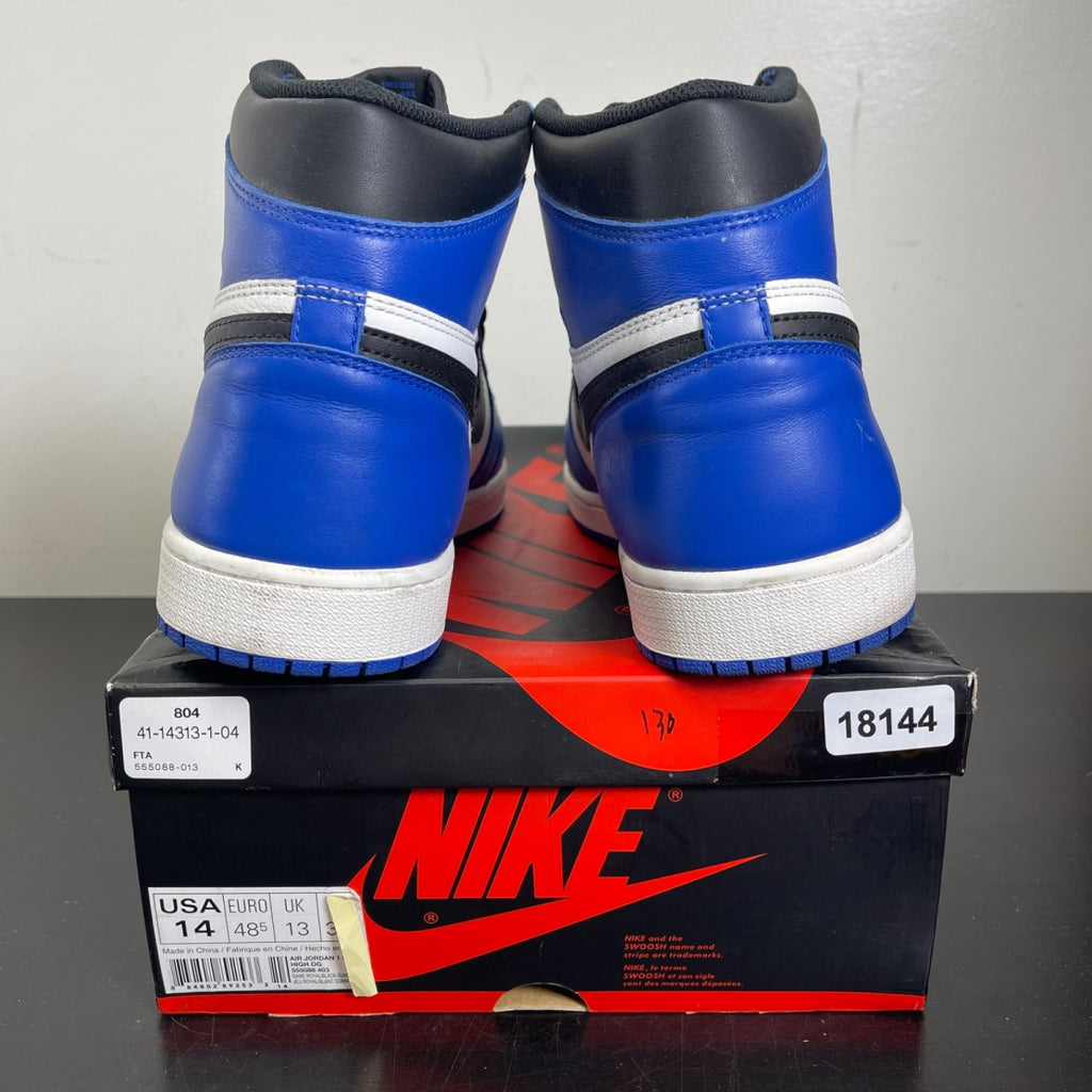 Jordan 1 Retro High Game Royal 14 (Moderately Worn Pre-Owned)JordanGame Royal/Black-Summit White - Image 4