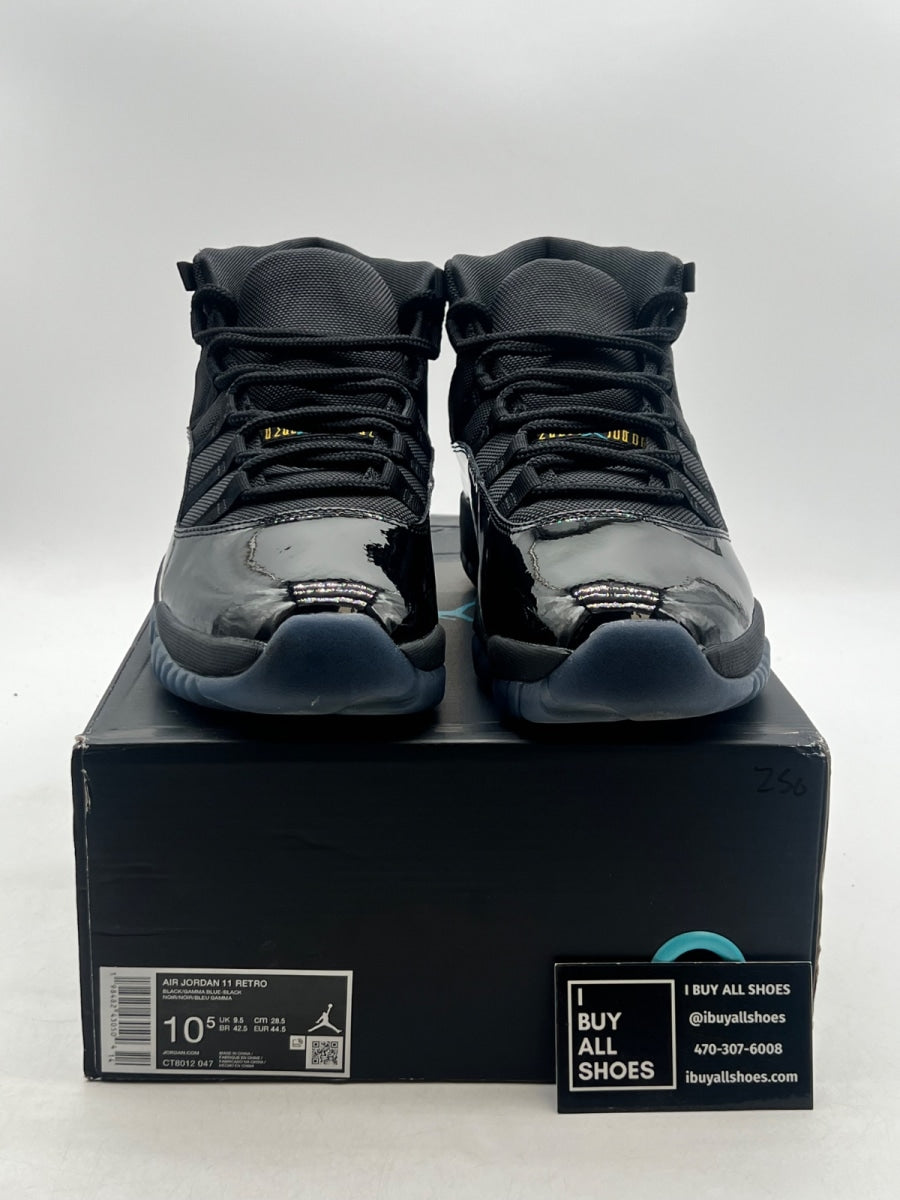 Jordan 11 Retro Gamma Blue (2025) 10.5 (VNDS Pre-Owned) - Image 2