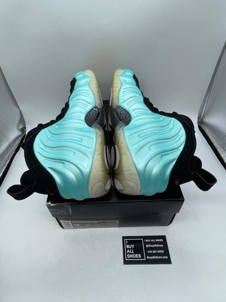 Air Nike Foamposite Pro Island Green 12 (Moderately Worn Pre-Owned) - Image 6