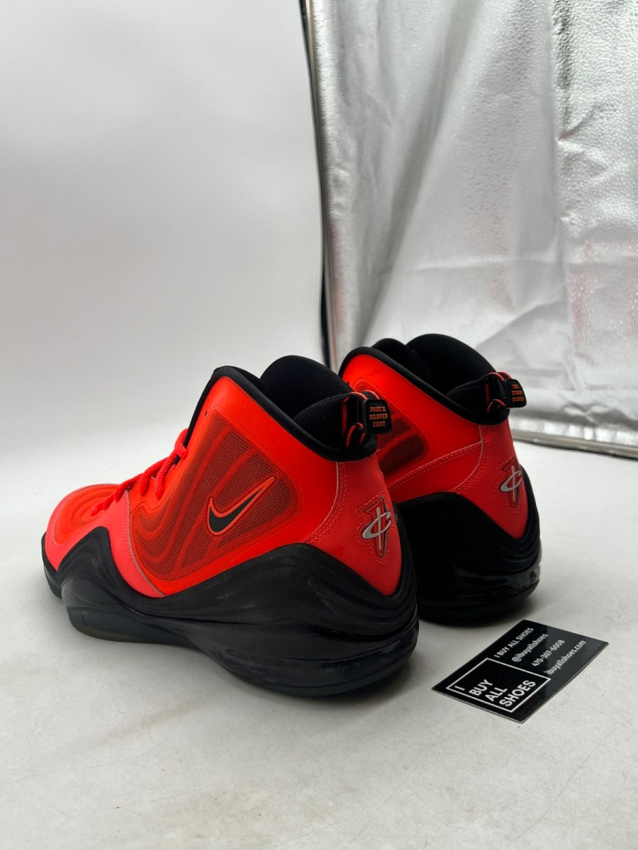 Nike Penny V Crimson Sunburst 13 (Moderately Worn Pre-Owned) - Image 4