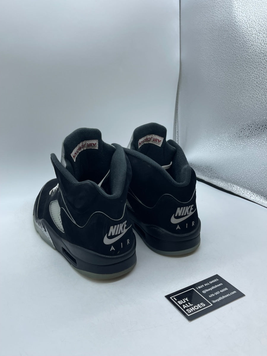 Jordan 5 Retro OG Black Metallic Reimagined 11.5 (Moderately Worn Pre-Owned) - Image 4