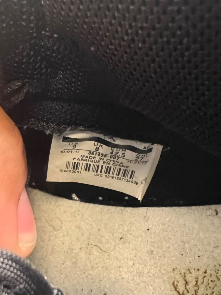 Jordan 1 Retro High NRG Patent Gold Toe 9 (Lightly Worn Pre-Owned) - Image 7