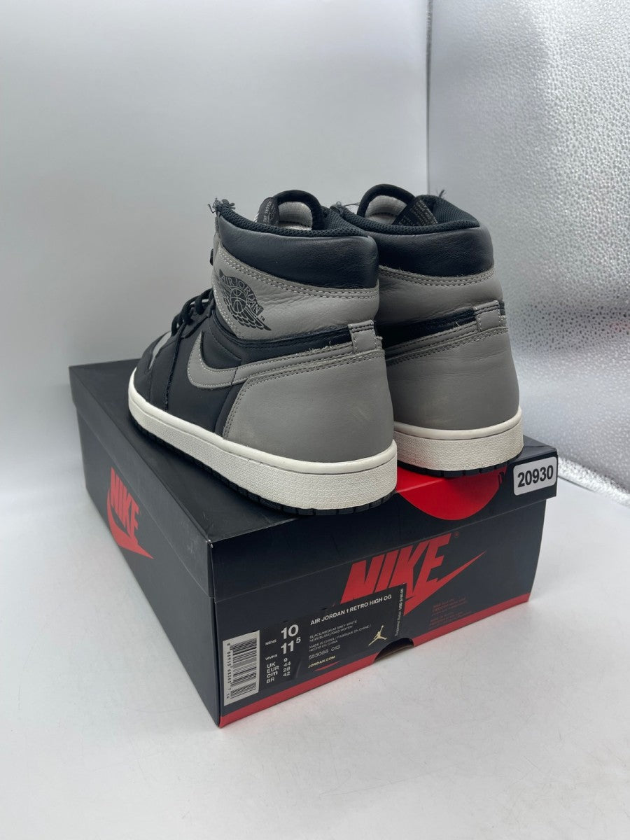 Jordan 1 Retro High Shadow (2018) 10 (Moderately Worn Pre-Owned) - Image 4