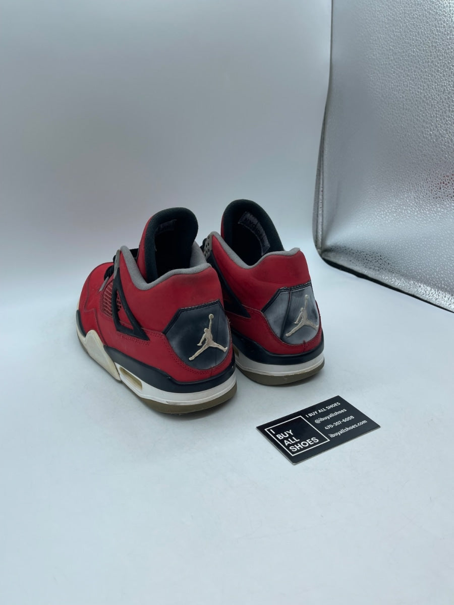Jordan 4 Retro Toro Bravo 8.5 (Heavily Worn Pre-Owned) - Image 4