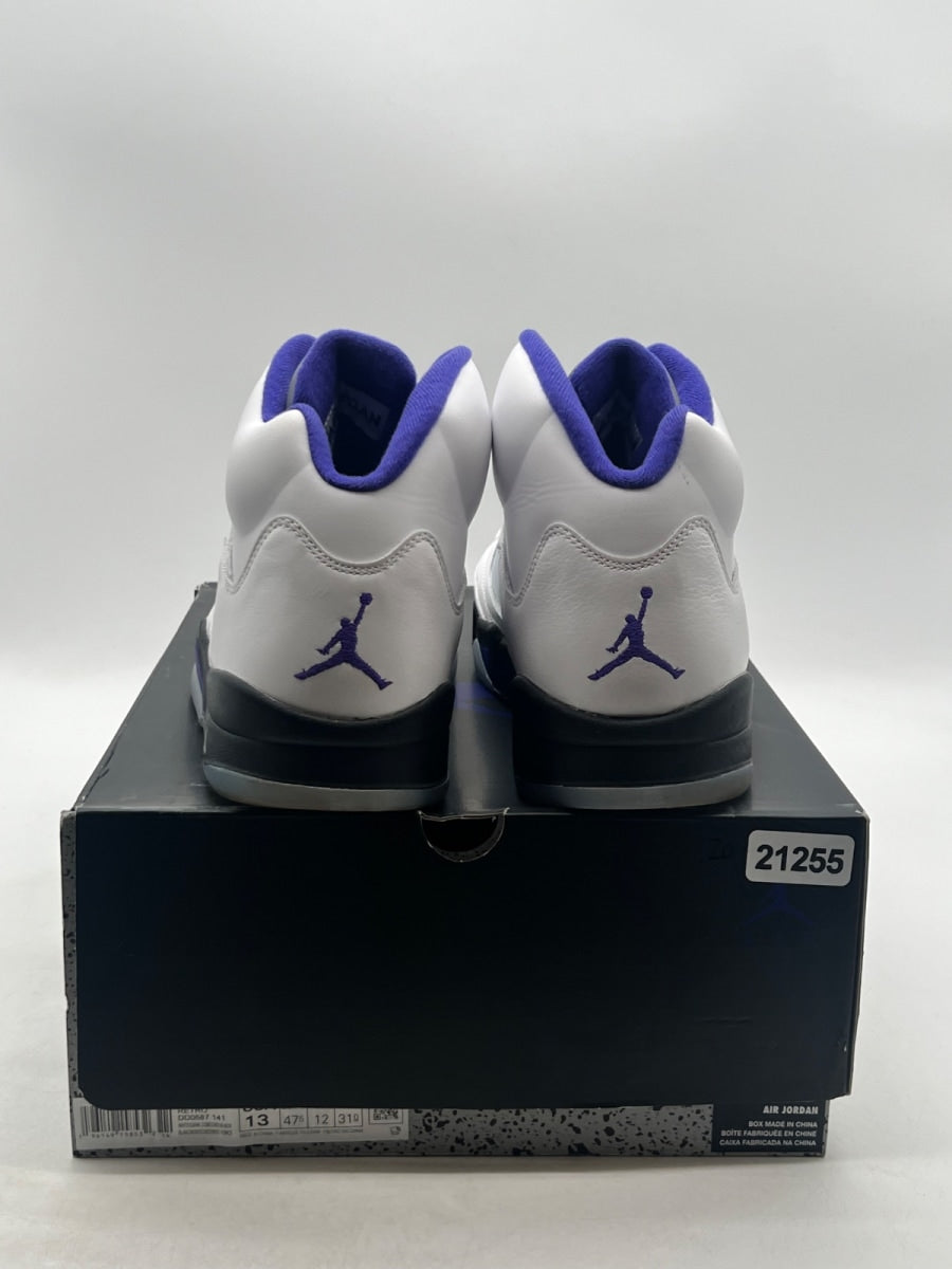 Jordan 5 Retro Dark Concord 13 (Lightly Worn Pre-Owned) - Image 3