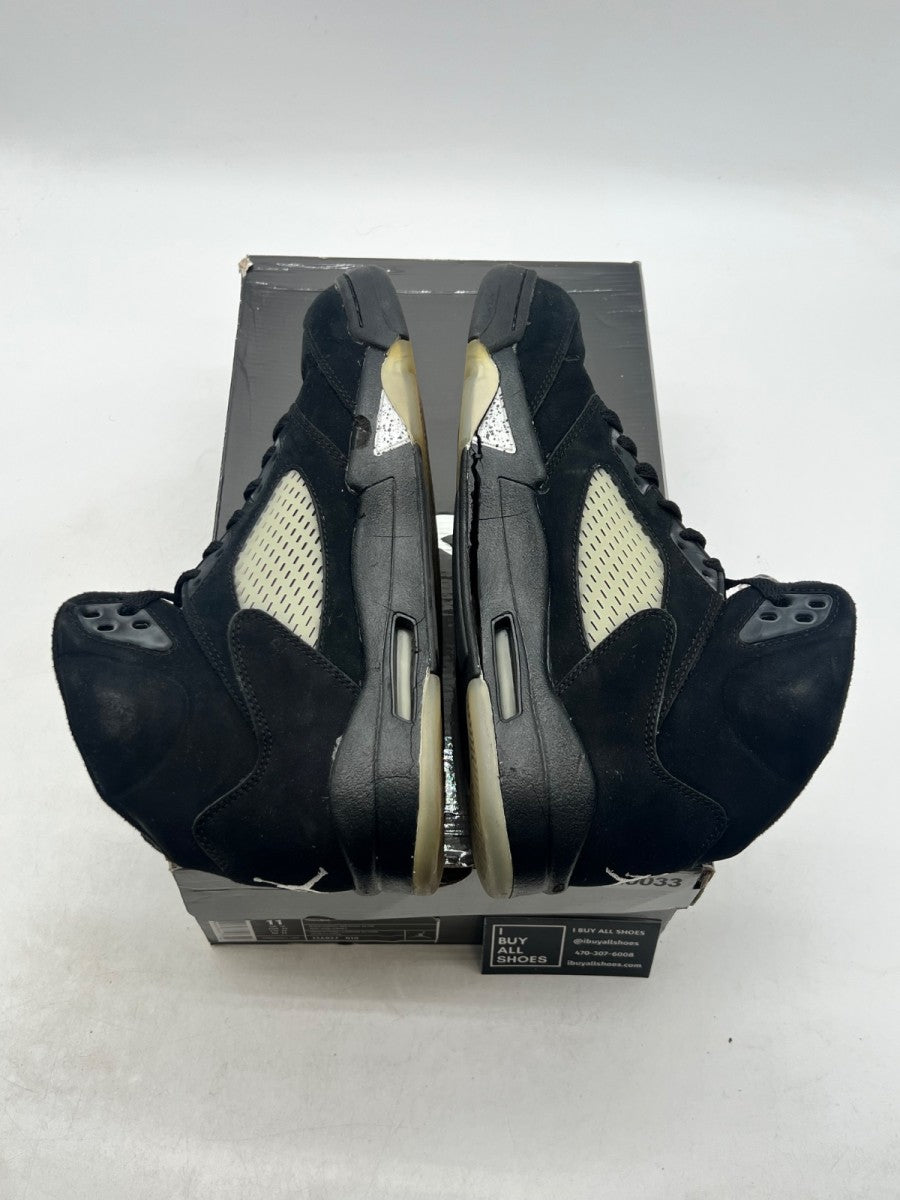 Jordan 5 Retro Black Metallic (2011) 11 (Heavily Worn Pre-Owned) - Image 9