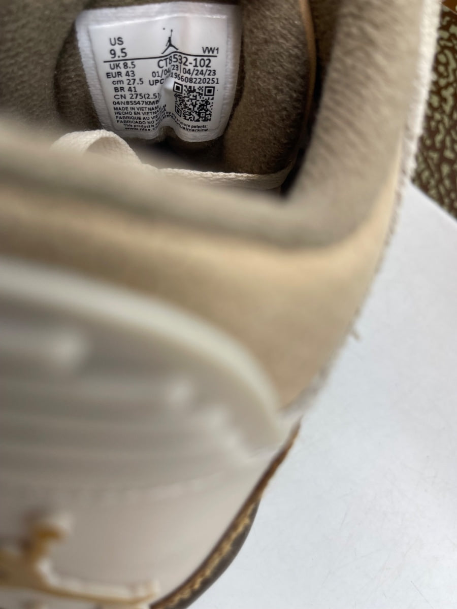Jordan 3 Retro Palomino 9.5 (Moderately Worn Pre-Owned)JordanLight Orewood Brown/Metallic Gold/Light British Tan/Palomino - Image 8