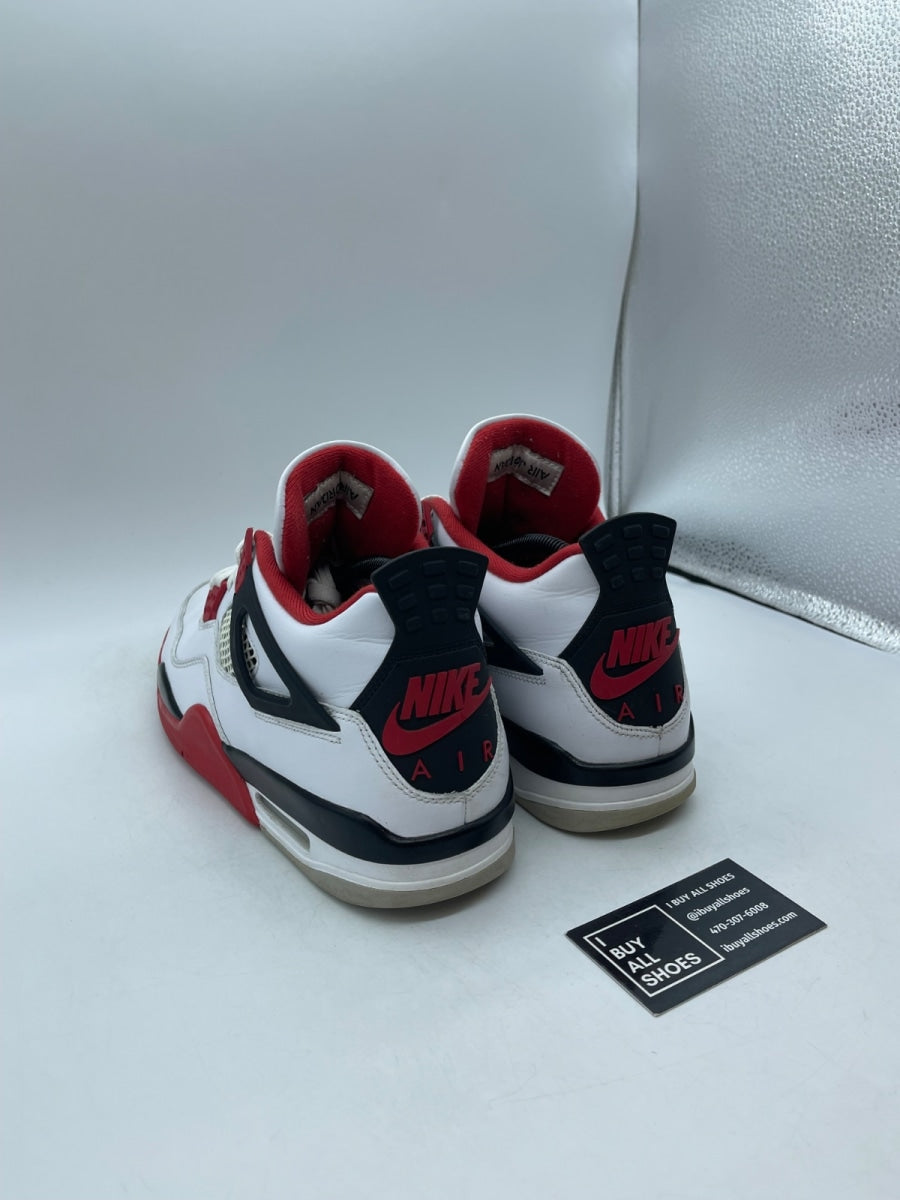 Jordan 4 Retro Fire Red (2020) 10 (Moderately Worn Pre-Owned) - Image 4