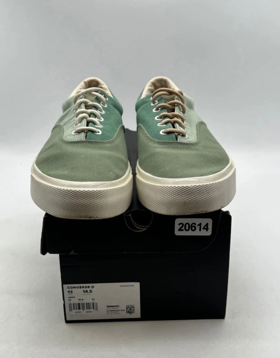 Converse Skidgrip Ox Oil Green 13 (Moderately Worn Pre-Owned)ConverseOil Green/Malachite Green - Image 2