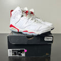 Jordan 6 Retro Red Oreo (GS) 6.5Y (Lightly Worn Pre-Owned)JordanWHITE/UNIVERSITY RED-BLACK - Image 1