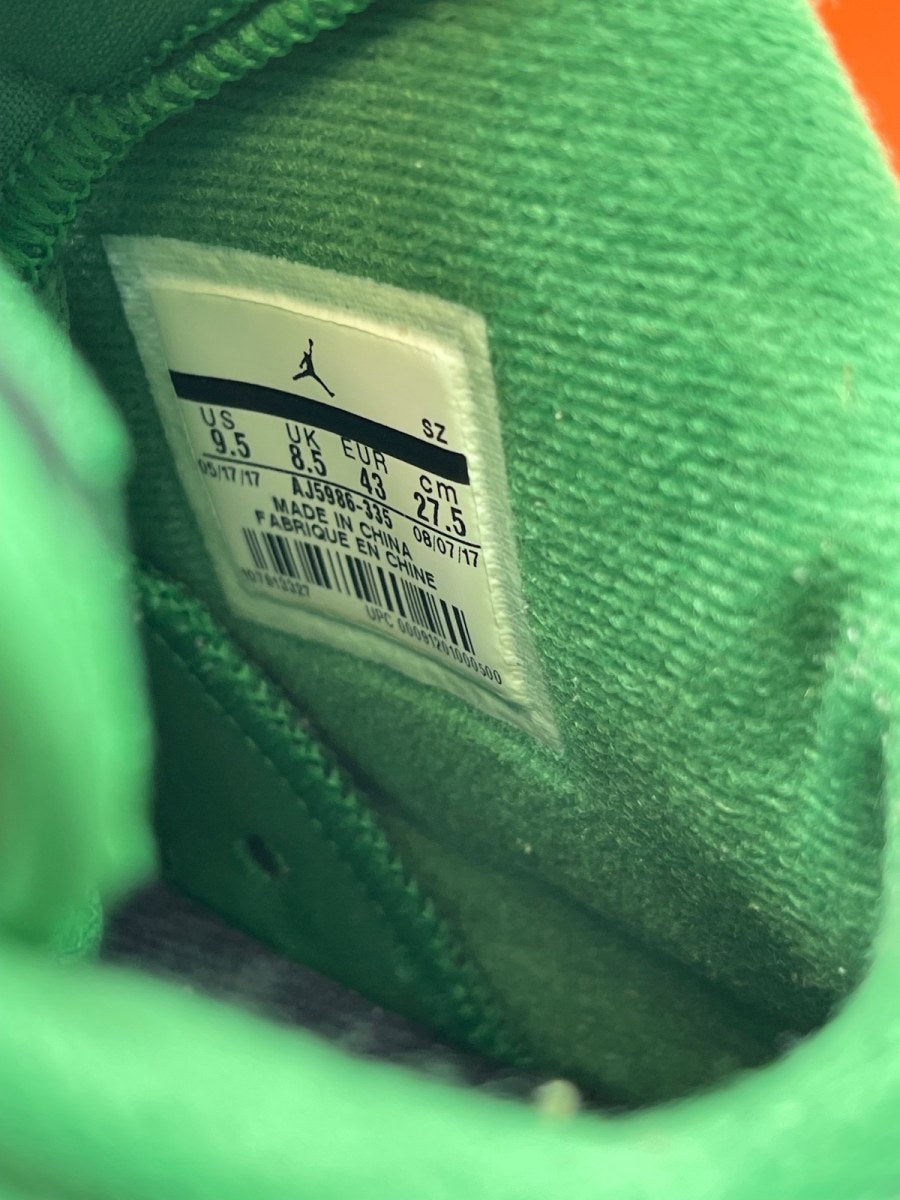 Jordan 6 Retro Gatorade Green 9.5 (Moderately Worn Pre-Owned)JordanPine Green/Orange Blaze-Pine Green - Image 8