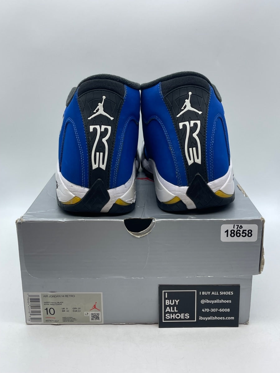 Jordan 14 Retro Laney (2023) 10 (Moderately Worn Pre-Owned) - Image 3