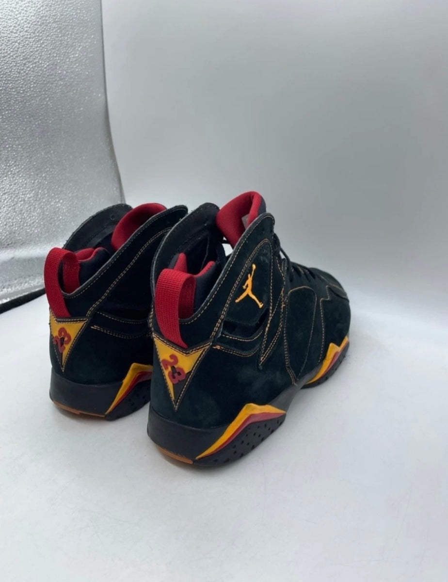 Jordan 7 Retro Citrus (2006) 13 (Heavily Worn Pre-Owned)JordanBlack/Citrus-Varsity Red - Image 5