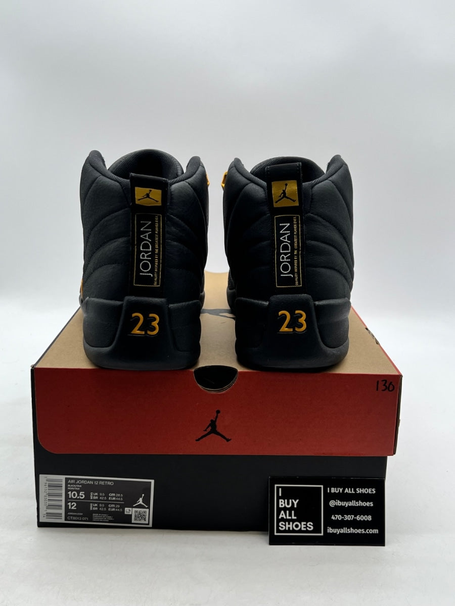 Jordan 12 Retro Black Taxi 10.5 (Lightly Worn Pre-Owned) - Image 3