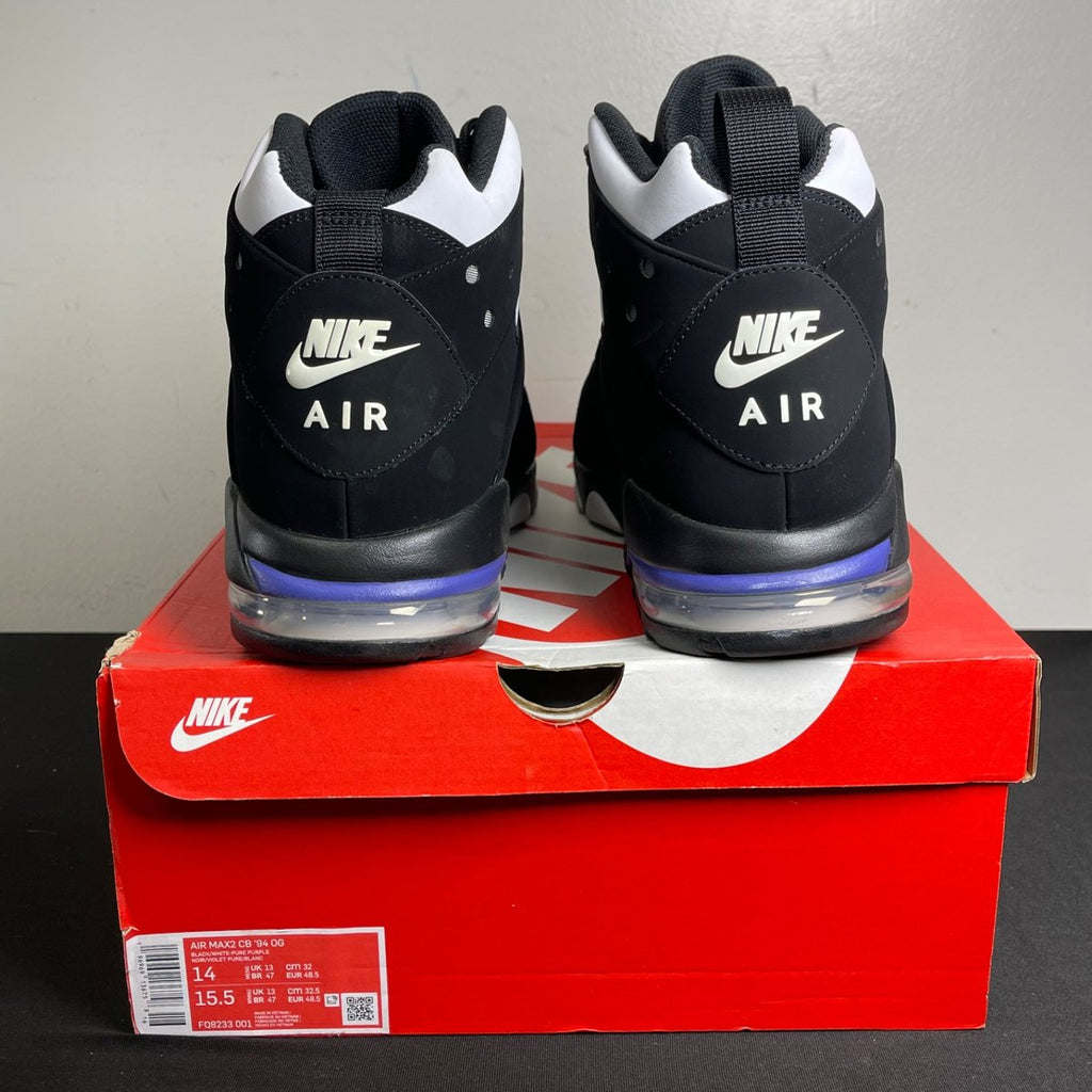 Nike Air Max 2 CB '94 OG Black White Purple (2023) (Size 14) - aux