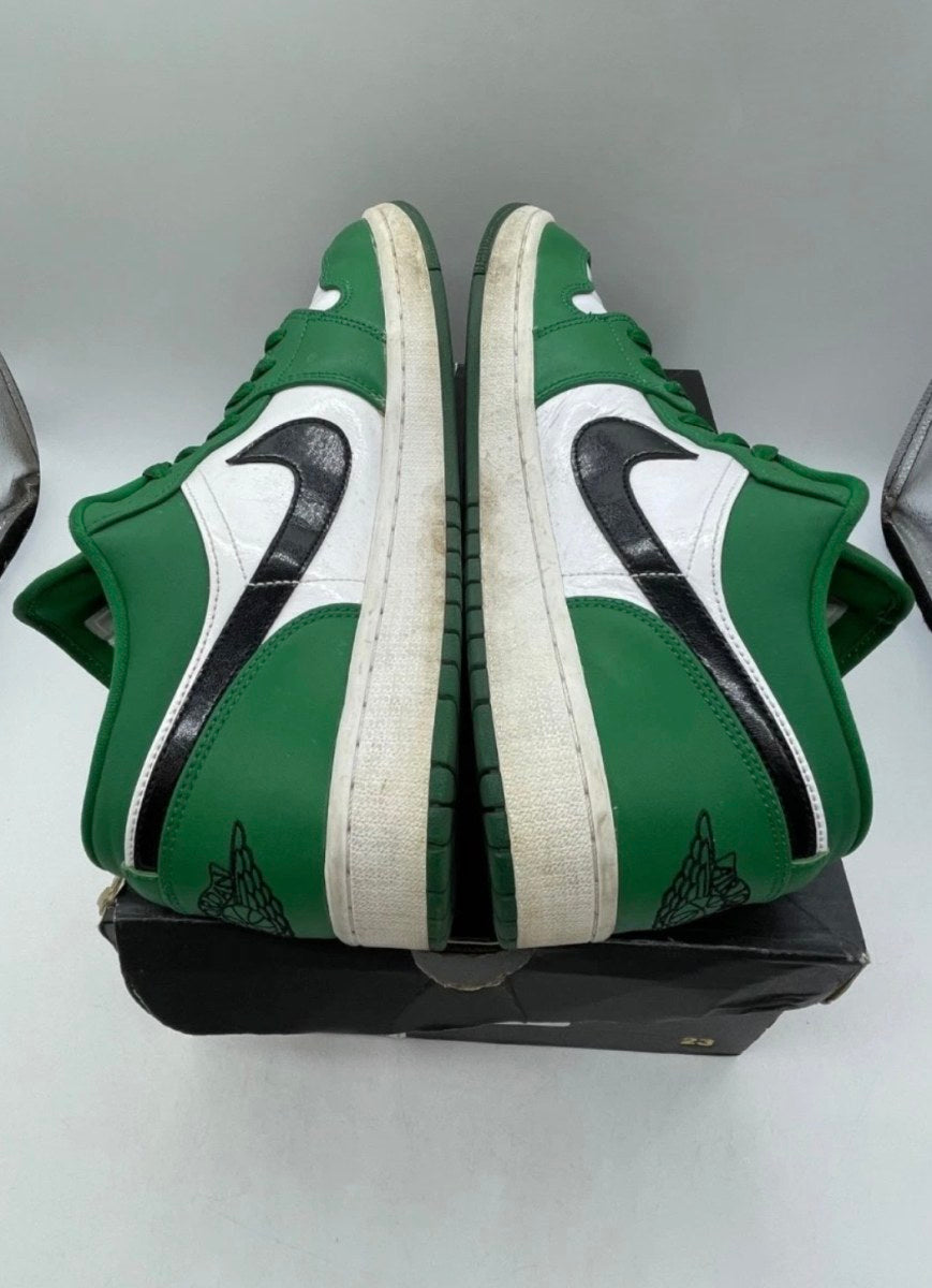 Jordan 1 Low Pine Green 13 (Heavily Worn Pre-Owned)JordanPine Green/Black-White - Image 6