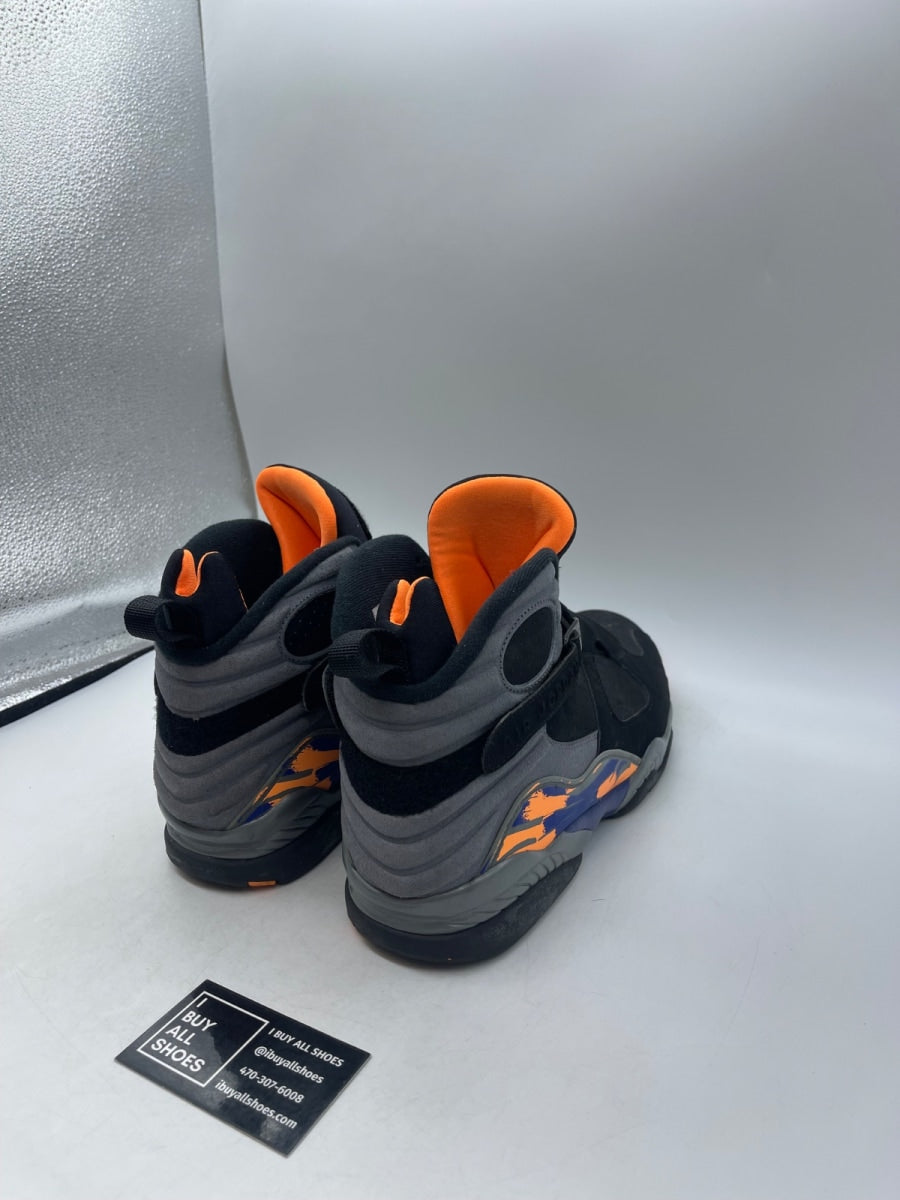 Jordan 8 Retro Phoenix Suns 12 (Heavily Worn Pre-Owned) - Image 5