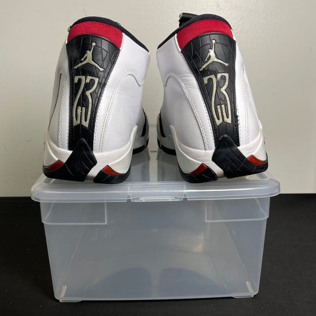Jordan 14 Retro Black Toe (2014) (Size 11.5) - aux