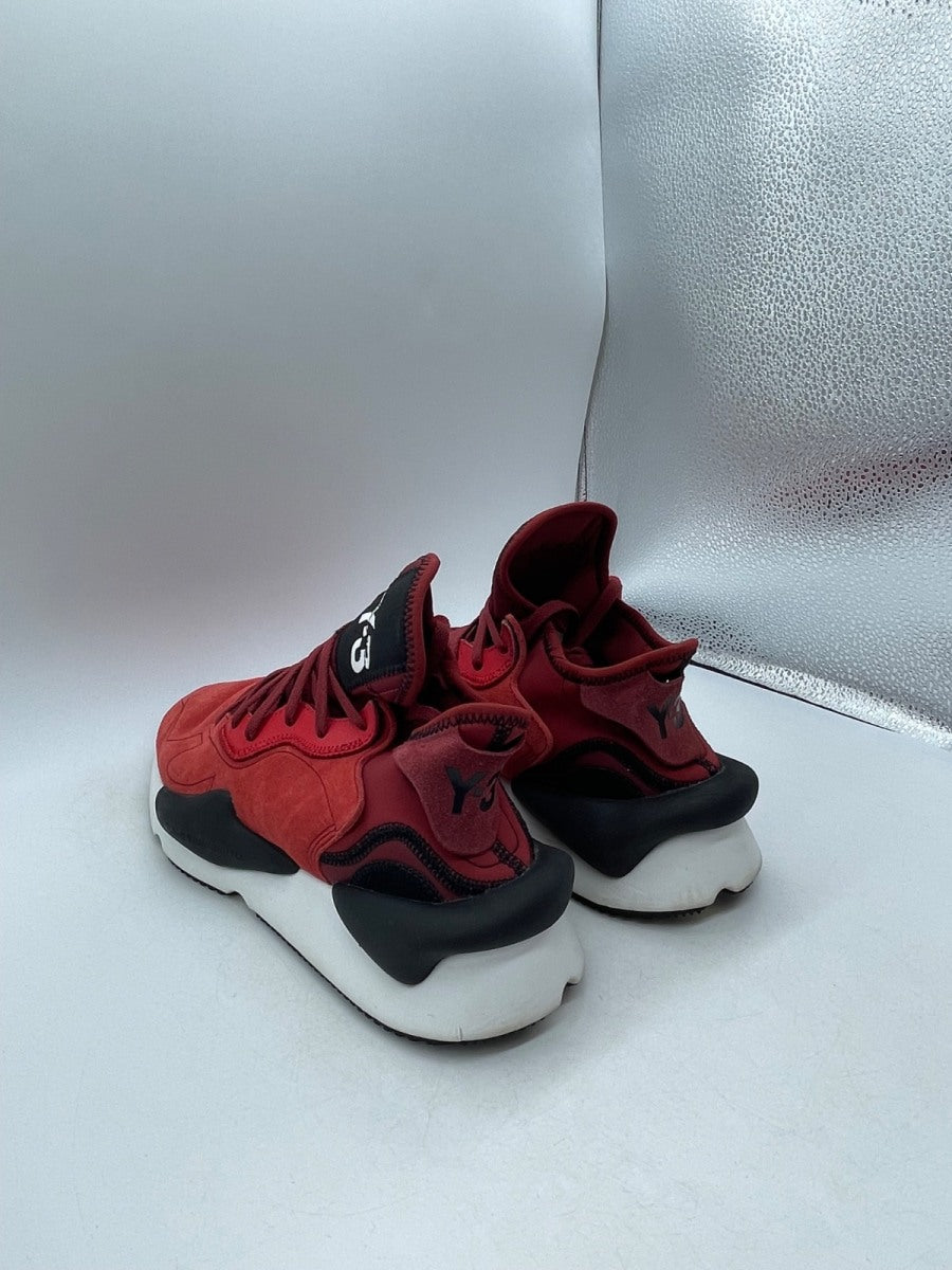 adidas Y-3 Kaiwa Lush Red 9 (Moderately Worn Pre-Owned) - Image 4